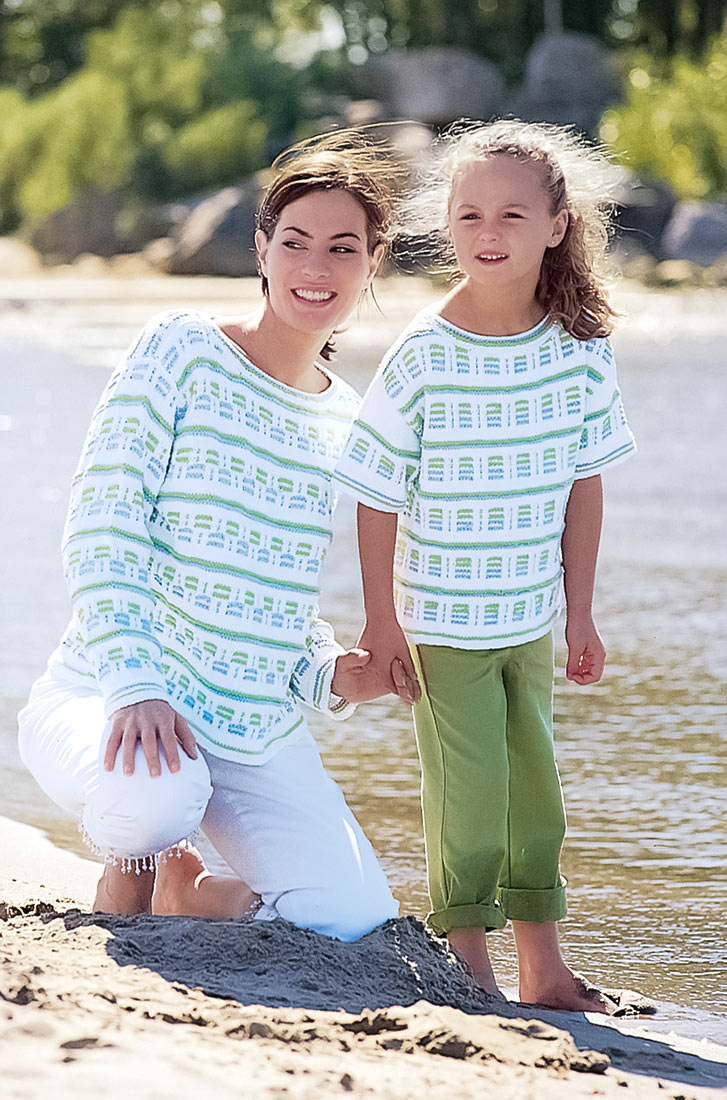 Kids' Summer Stripes Pullover Pattern