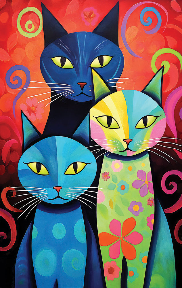 Cat Family Jigsaw Puzzle