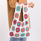 Modèle gratuit de sac fourre-tout Lily Crochet Radiant Motifs