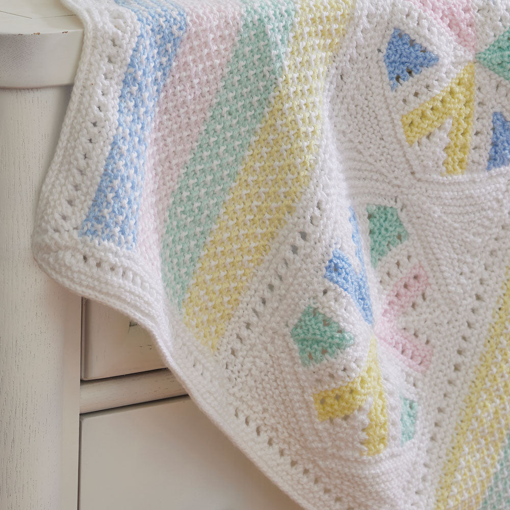 Hexagons and Honeycombs Baby Blanket