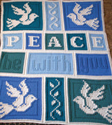 Doves Crochet Blanket