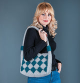 Sac fourre-tout au crochet Dancing Diamonds