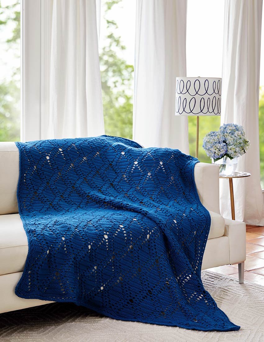 Forever Diamond Throw Pattern