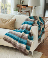 Nancy's Cozy Stripes Afghan