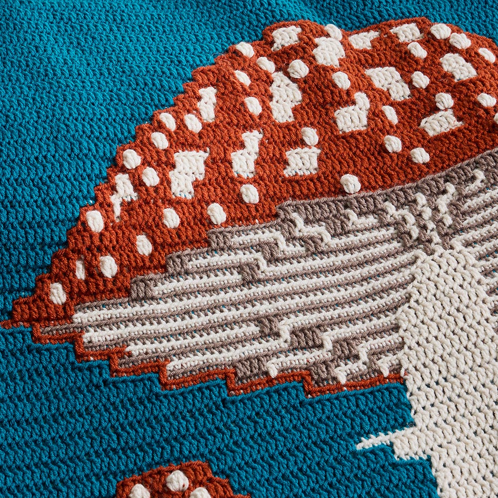 Mushroom Magic Blanket