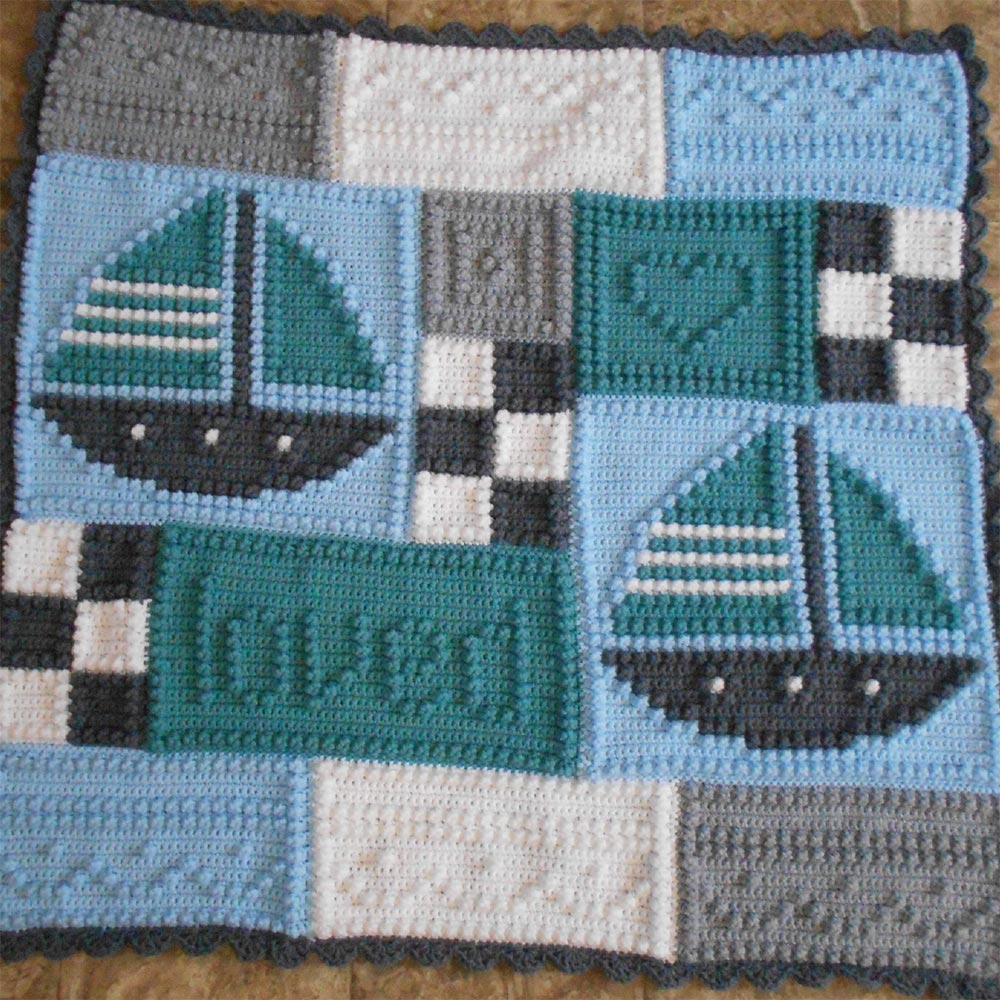 Sailboat Blanket