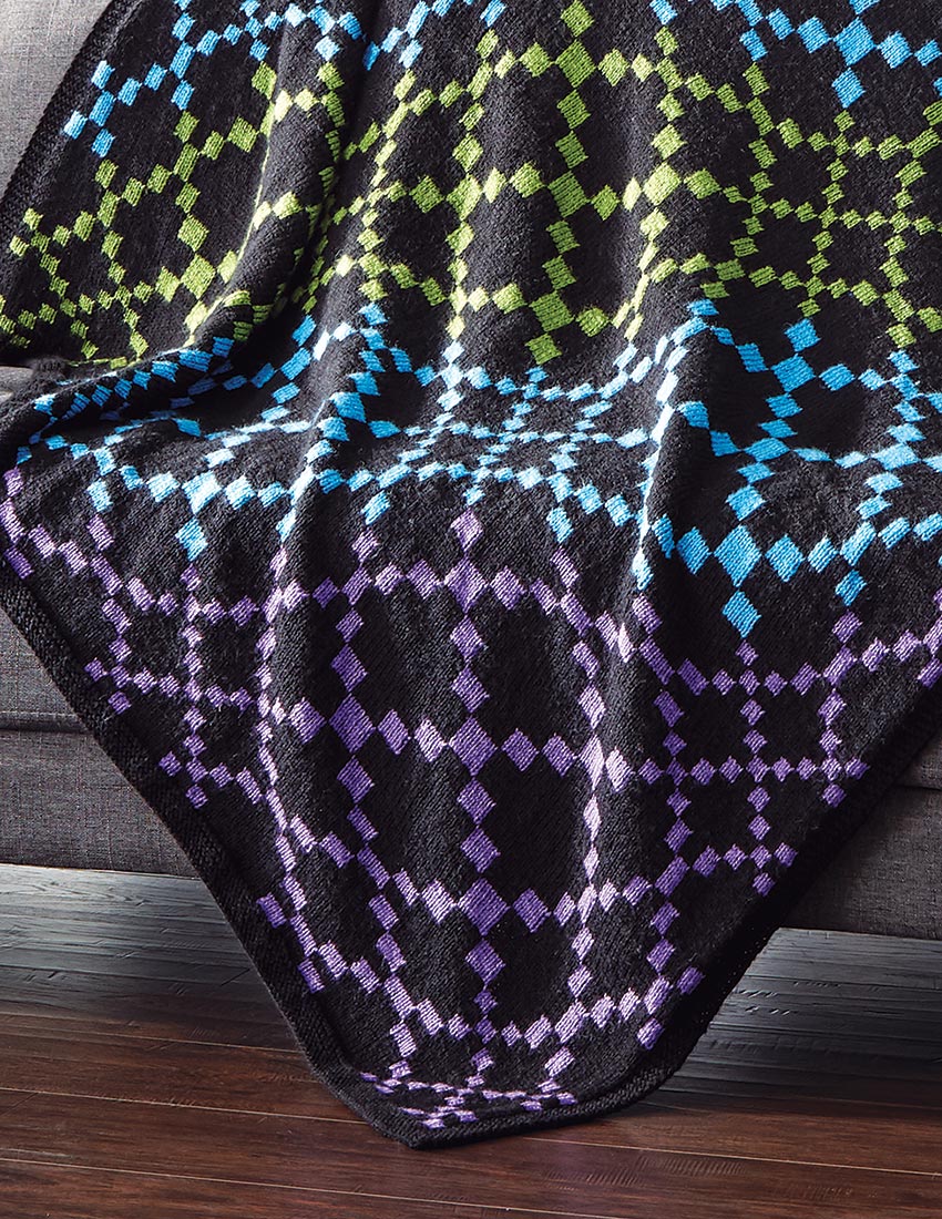 Bumps In The Night Throw Pattern