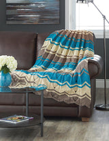 Corona Ripple Afghan Pattern