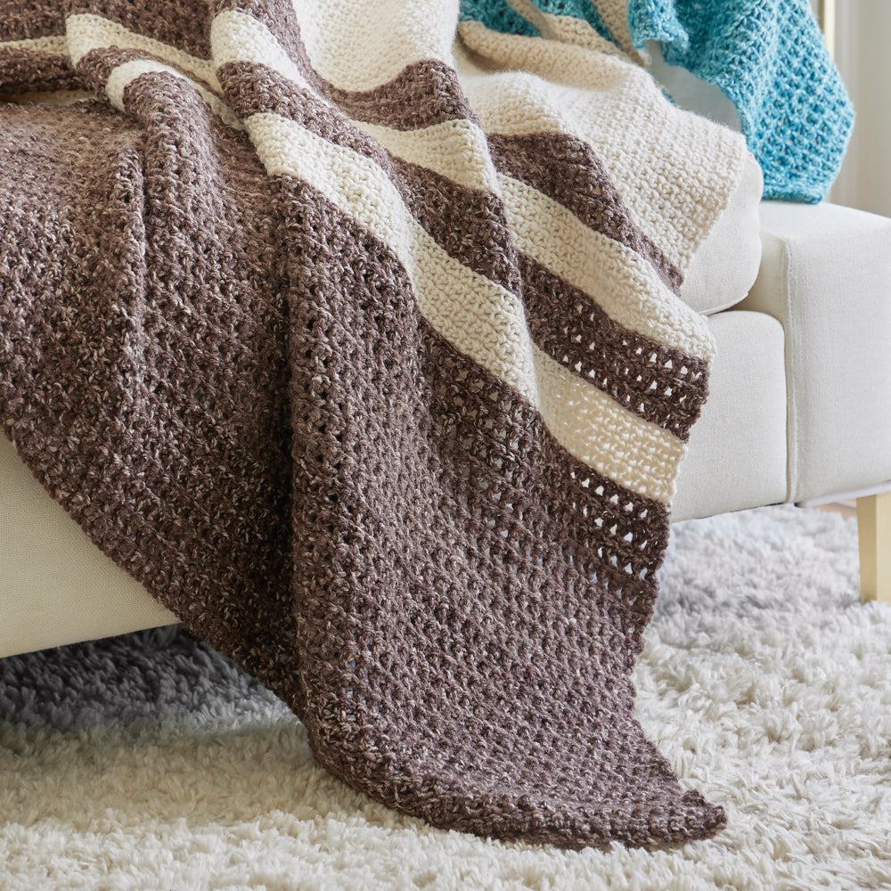 Land and Sea Crochet Blanket – Mary Maxim Ltd