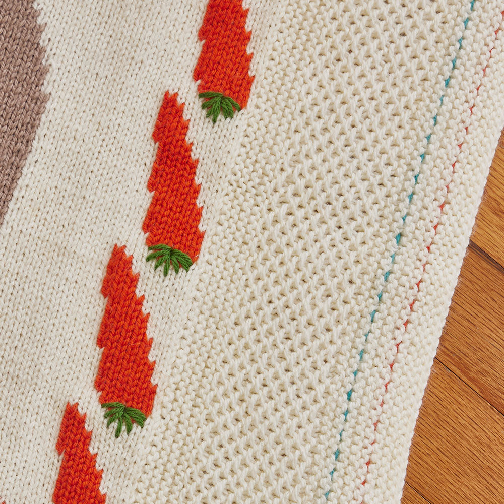 Carrot Caper Baby Blanket