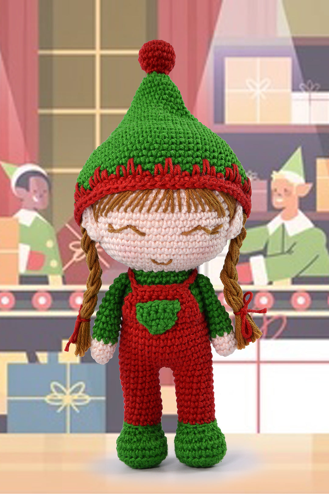 Sugar Plum Elf Amigurumi Kit – Mary Maxim Ltd