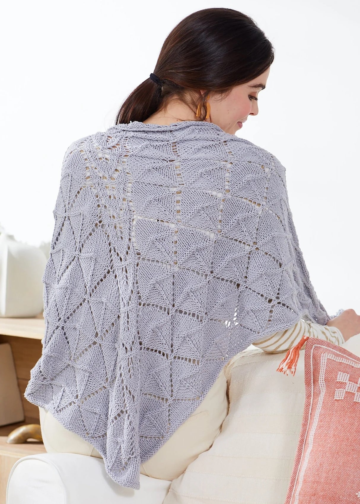 Free Silver Leaf Shawl Pattern