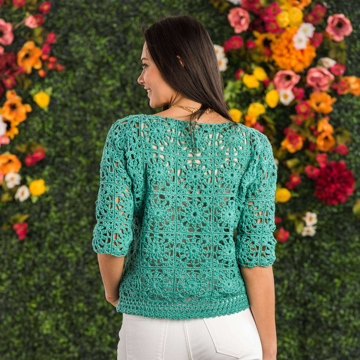 Free Lacy Motif Top Pattern