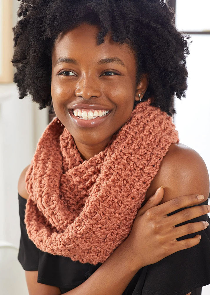 Free Autumn Spice Cowl Pattern