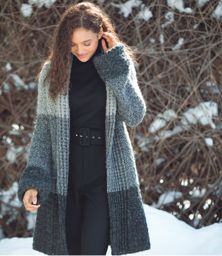 Crochet overcoat best sale