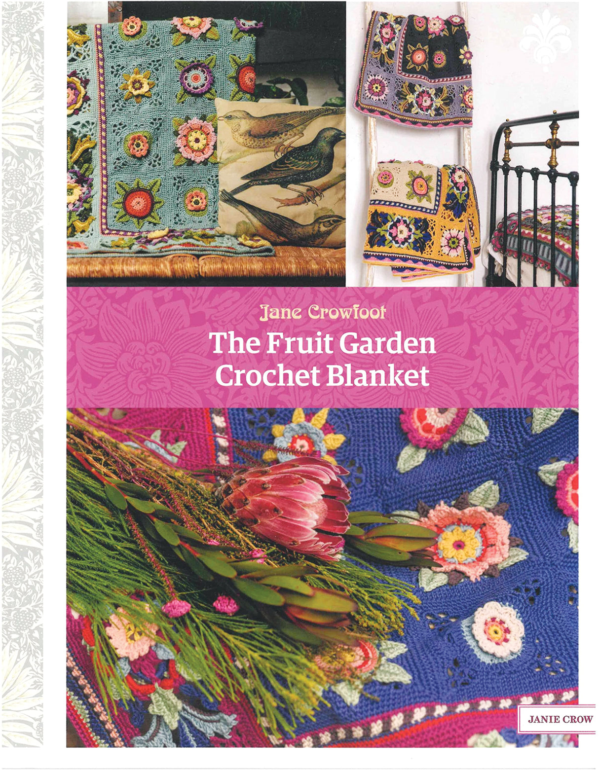 Le livre de couverture au crochet du jardin fruitier