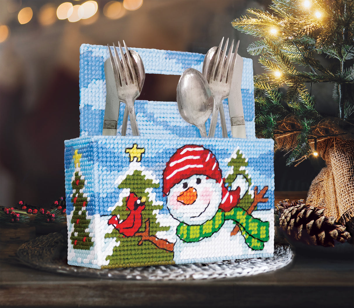 Christmas Caddy Plastic Canvas Kit