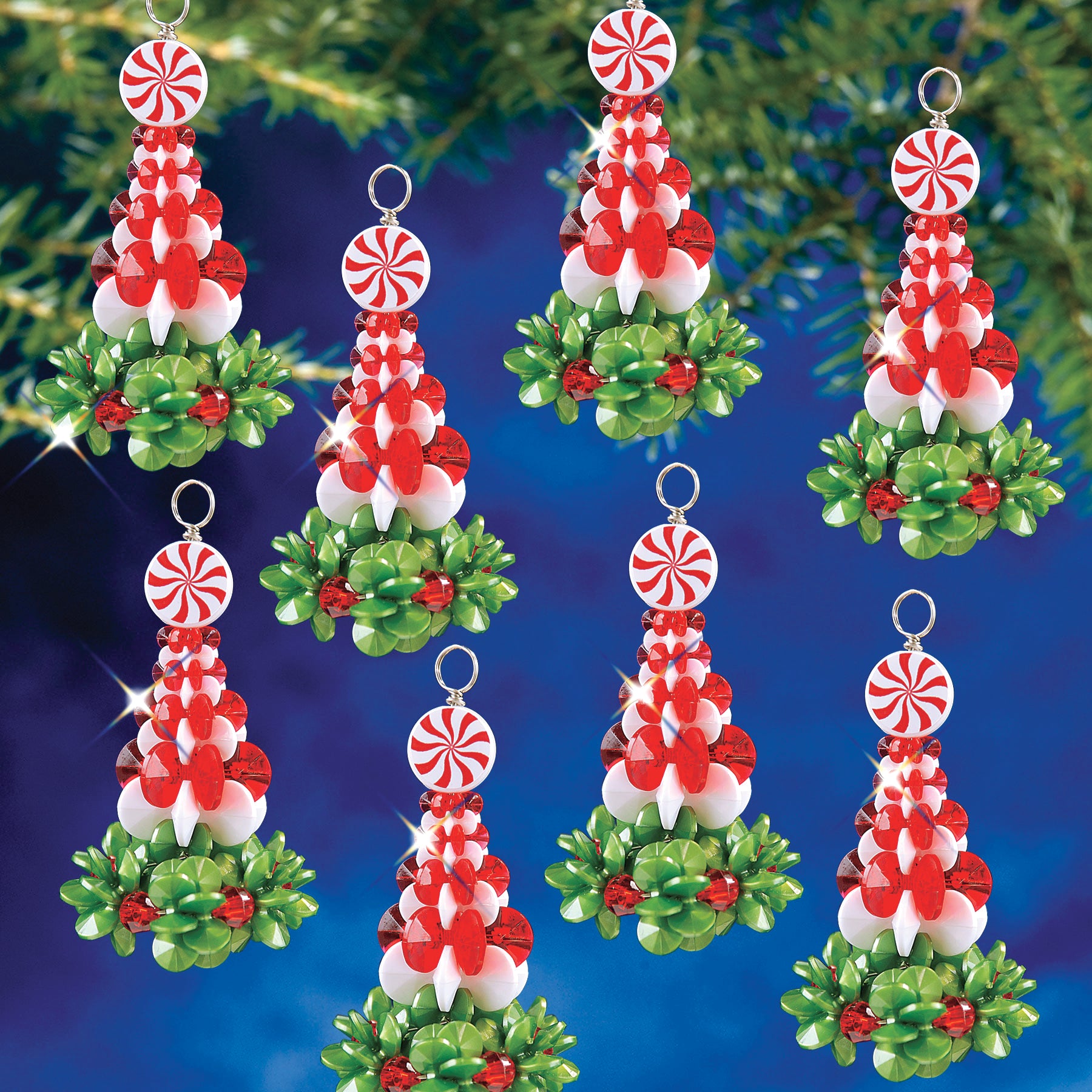 Beaded christmas deals tree kit