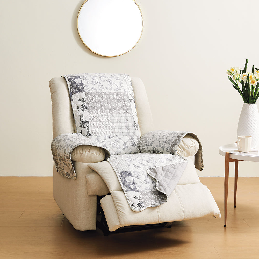 Fabric Patchwork Mary Recliner Chair