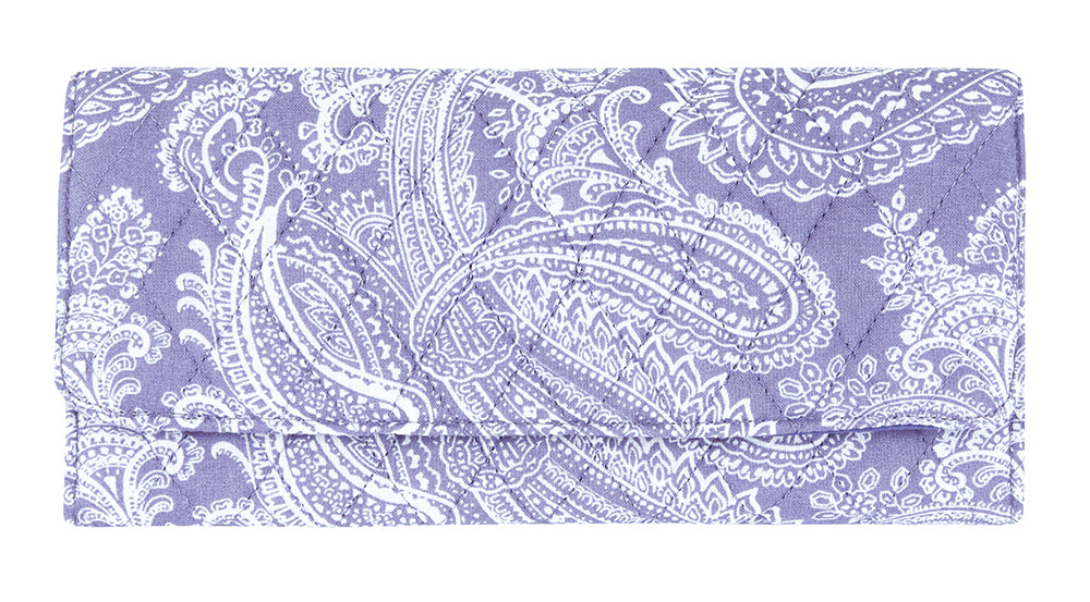 Periwinkle Paisley Wallet