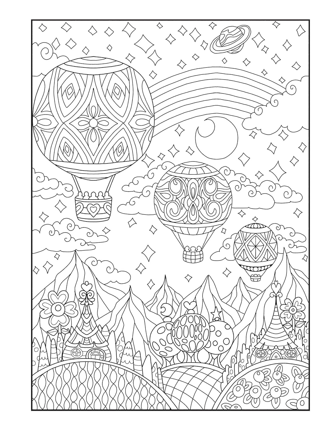 Livre de coloriage de rêveries