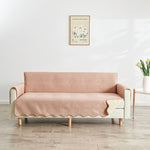 Lacey Solid Reversible Sofa Covers