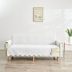 Lacey Solid Reversible Sofa Covers