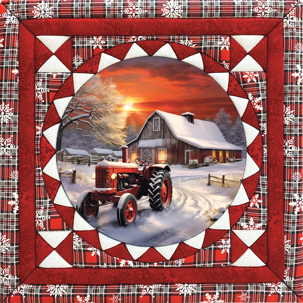 Winter Scene Quilt Magic Kit