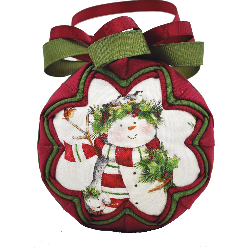 Merry Friends Quilted Ornament