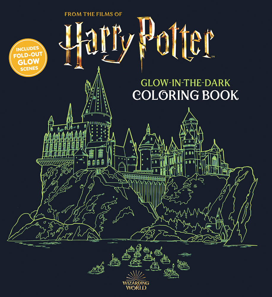 Harry Potter Glow in the Dark Colouring Book