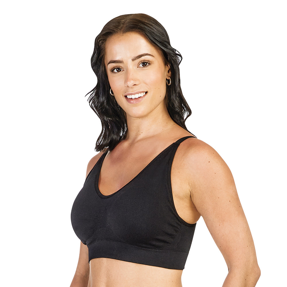 Carole Martin Seamless Padded Slip-On Bra