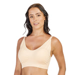 Carole Martin Seamless Padded Slip-On Bra