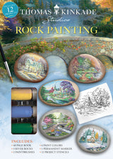 Thomas Kinkade Rock Painting Kit