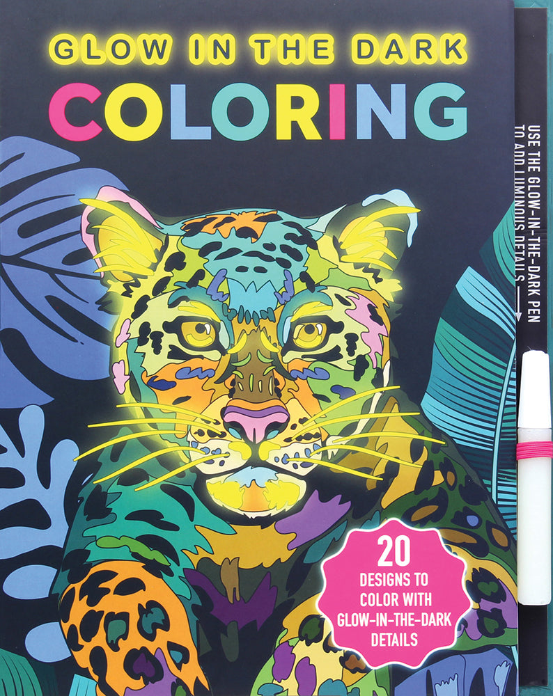 Glow in the Dark Colouring Book