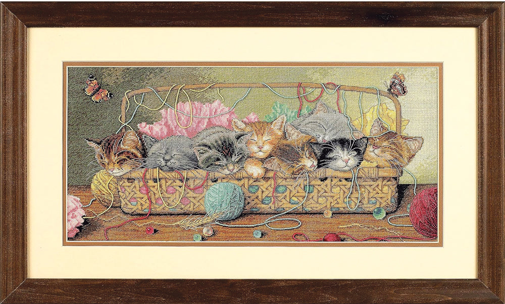 Kitty Litter Counted Cross Stitch Kit