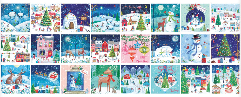 Christmas Village Jigsaw Puzzle Advent Calendar