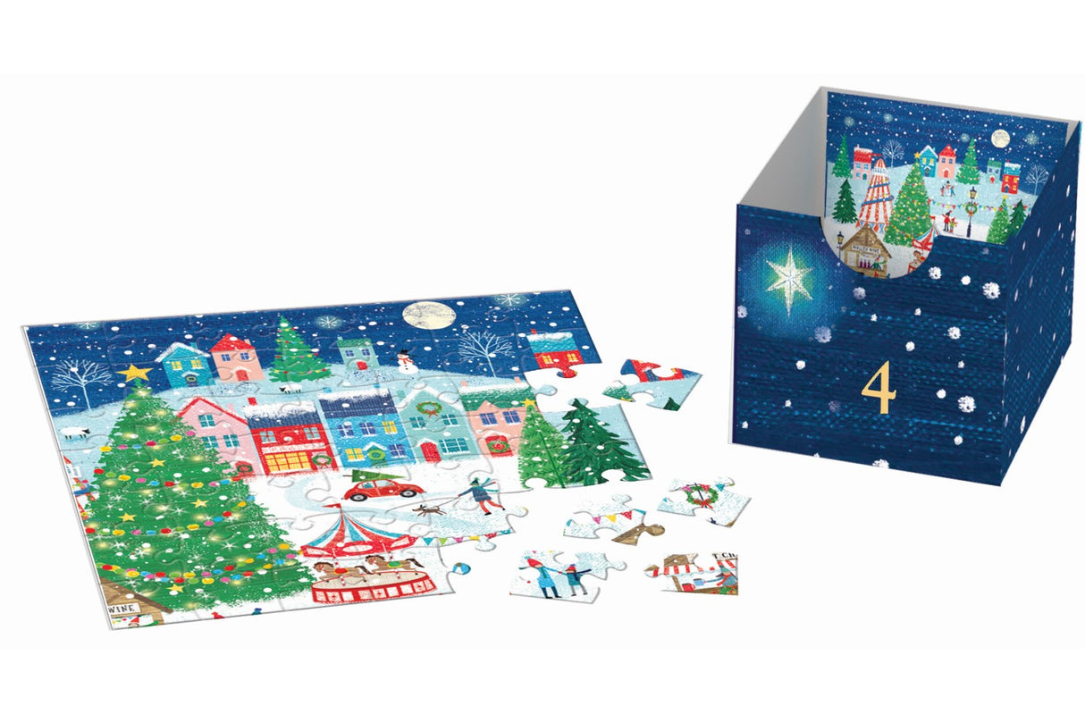 Christmas Village Jigsaw Puzzle Advent Calendar