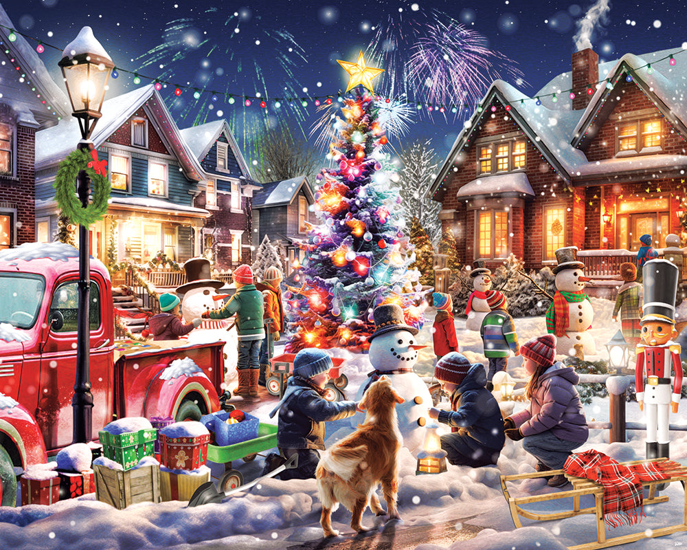 Snowman Contest Jigsaw Puzzle