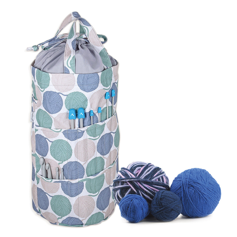 Yarn Balls Drawstring Bag