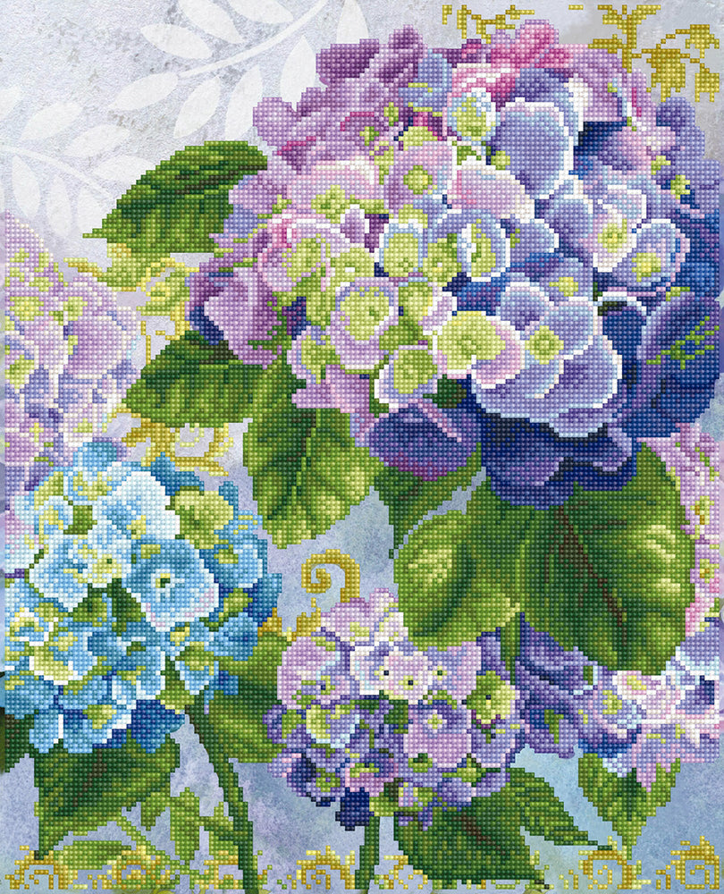 Hydrangea Garden Diamond Painting Kit