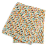 Couverture au crochet facile à pois