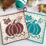 Tapestry Pumpkin Pot Holders Kit