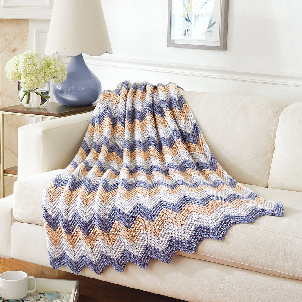 Tricot ou crochet Ripple Afghan