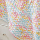 Criss Cross Hearts Baby Blanket