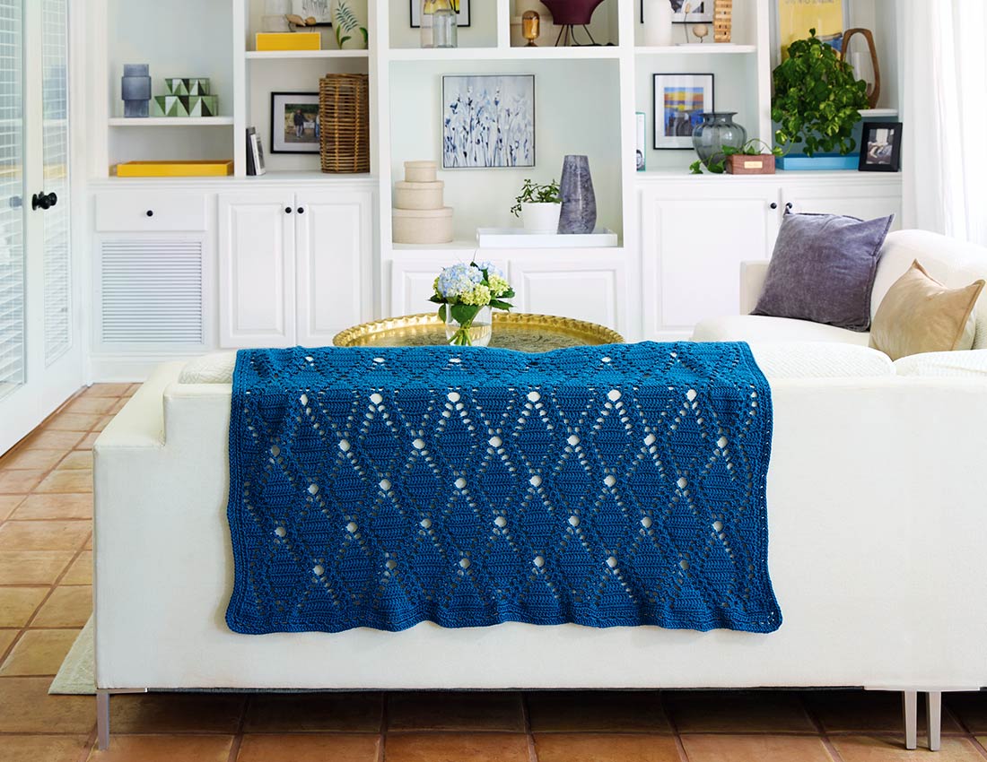 Forever Diamond Throw Pattern