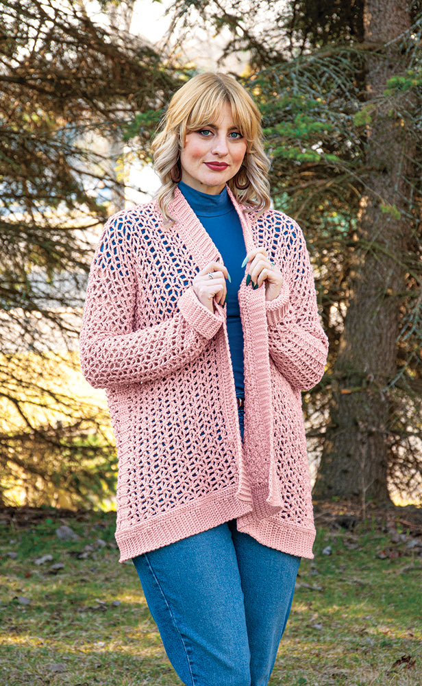 Cardigan Rose Du Désert