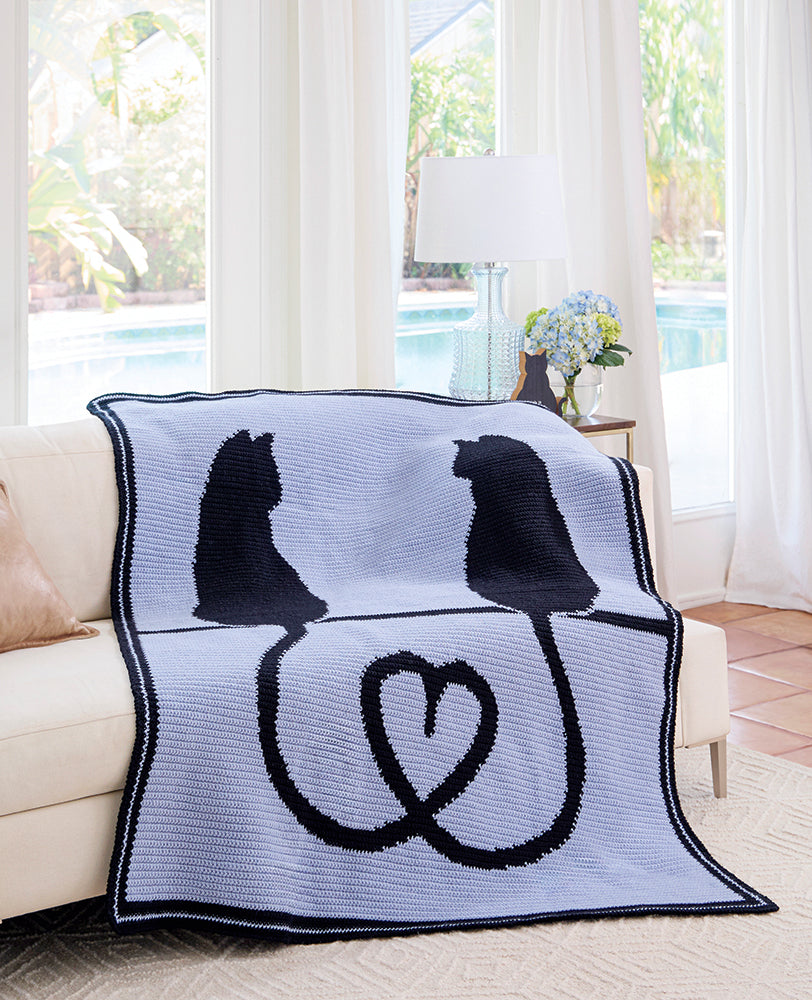 Kitty Love Blanket