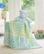 Cattywampus Squares Baby Blanket