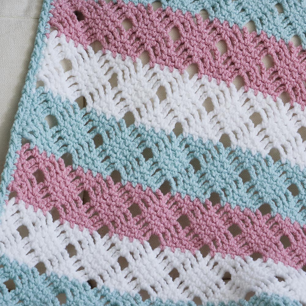 Criss Cross Blanket Pattern