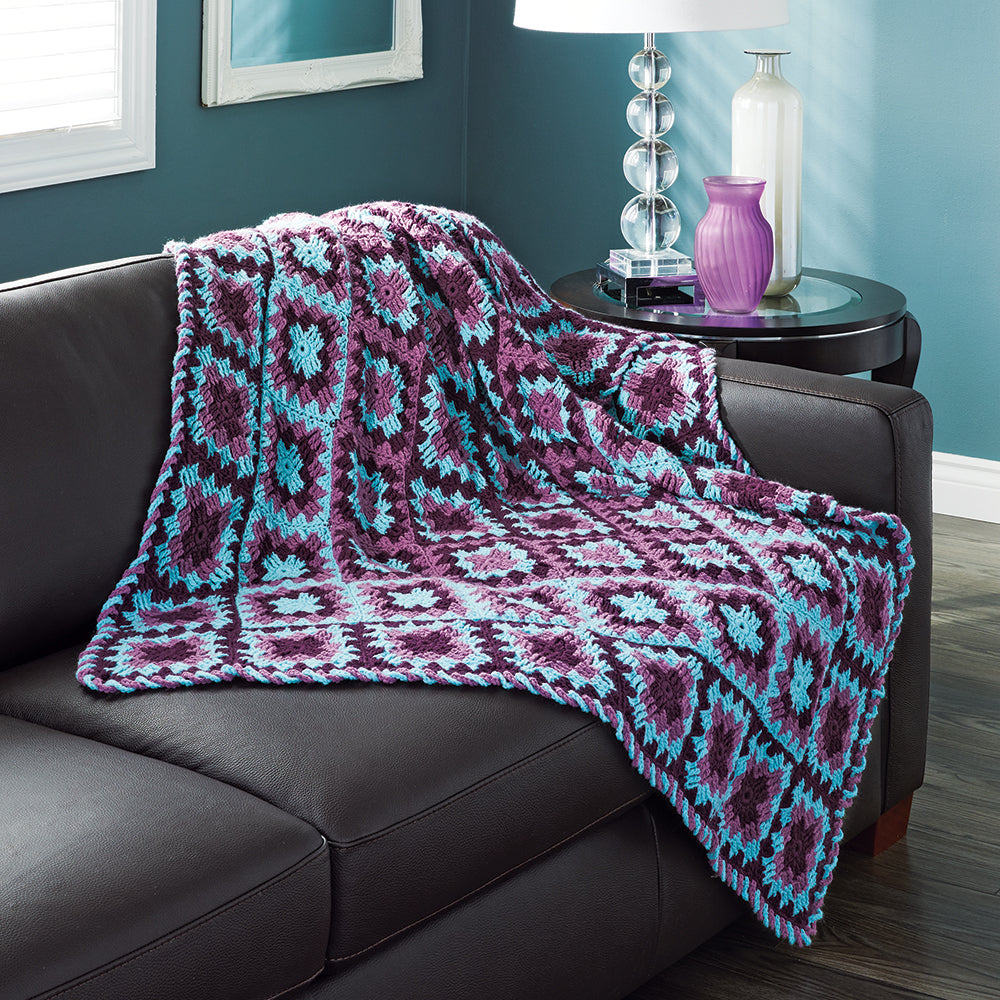 Tilted Granny Blanket